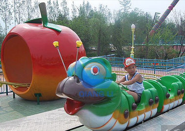Porcellana Giro scorrevole del parco a tema di giri delle attrazioni del treno affidabile delle montagne russe per i bambini fabbrica