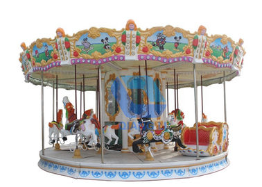 Porcellana 24 caroselli del parco a tema dei sedili/mini giro all&#039;aperto del carosello per il gioco dei bambini fabbrica