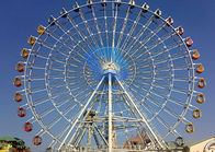 ruota panoramica su misura colore della ruota panoramica 4p/Cabin del parco di divertimenti di 65m grande fornitore