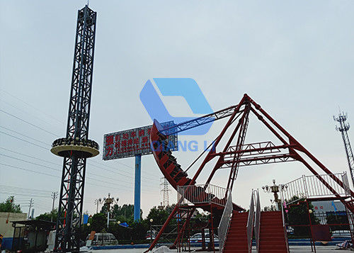 Giro girante della torre dell'oscillazione del parco di divertimenti di volo rotatorio su ordinazione dell'attrezzatura fornitore
