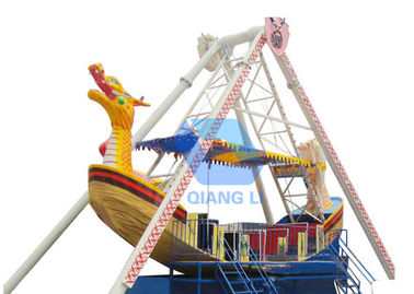 Porcellana Colore del gioco dei bambini dei sedili di giro 24 della nave di pirata del parco dell&#039;attrazione su misura fabbrica