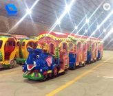 Treno non cingolato del Kiddie di carnevale del treno di giro dei modelli interessanti dell'oggetto d'antiquariato per i parchi di divertimenti fornitore